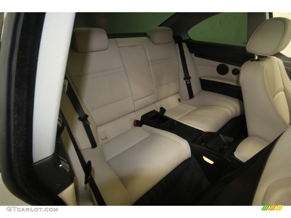 2011 3 Series 328i Coupe - Mineral White Metallic / Oyster/Black Dakota Leather photo #32