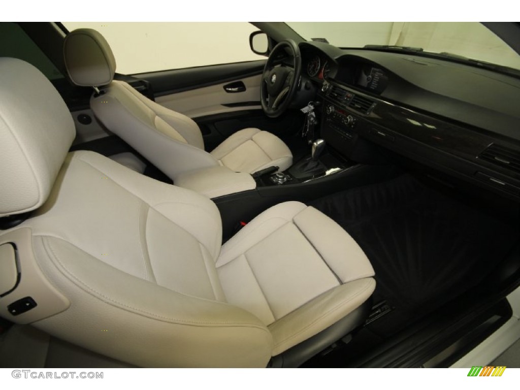 2011 3 Series 328i Coupe - Mineral White Metallic / Oyster/Black Dakota Leather photo #33