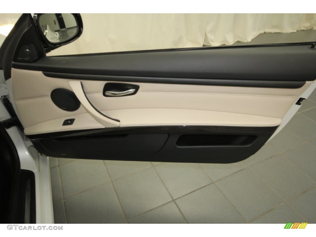 2011 3 Series 328i Coupe - Mineral White Metallic / Oyster/Black Dakota Leather photo #36