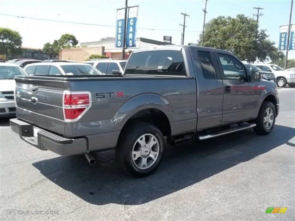 2010 F150 STX SuperCab - Sterling Grey Metallic / Medium Stone photo #3