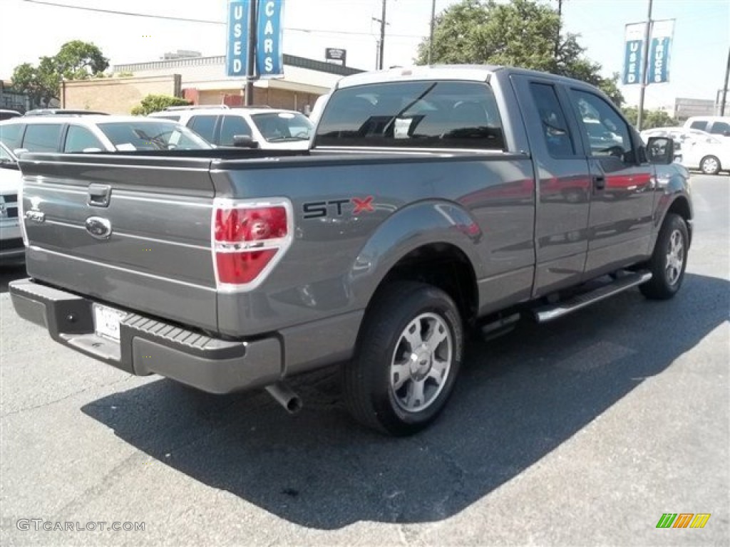 2010 F150 STX SuperCab - Sterling Grey Metallic / Medium Stone photo #4