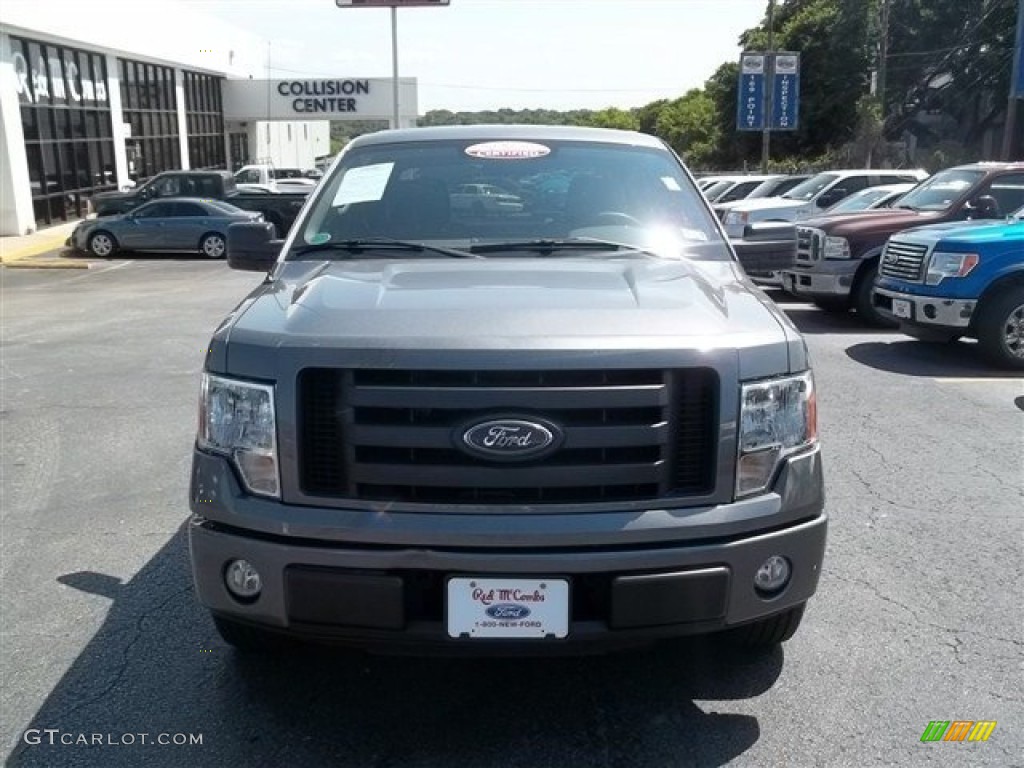 2010 F150 STX SuperCab - Sterling Grey Metallic / Medium Stone photo #23