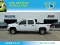 2008 Summit White GMC Sierra 1500 SLE Crew Cab 4x4  photo #1