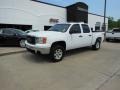 2008 Summit White GMC Sierra 1500 SLE Crew Cab 4x4  photo #2