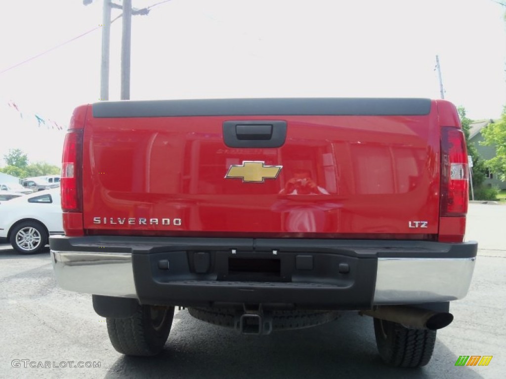 Victory Red 2010 Chevrolet Silverado 2500HD LTZ Extended Cab 4x4 Exterior Photo #66307220