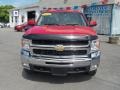 2010 Victory Red Chevrolet Silverado 2500HD LTZ Extended Cab 4x4  photo #6