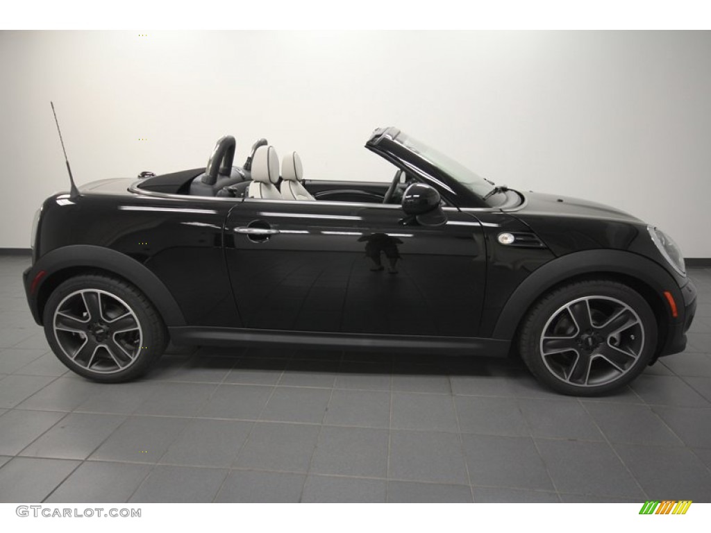 Midnight Black Metallic 2012 Mini Cooper Roadster Exterior Photo #66307811