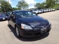 2003 Nighthawk Black Pearl Honda Accord EX V6 Coupe  photo #4