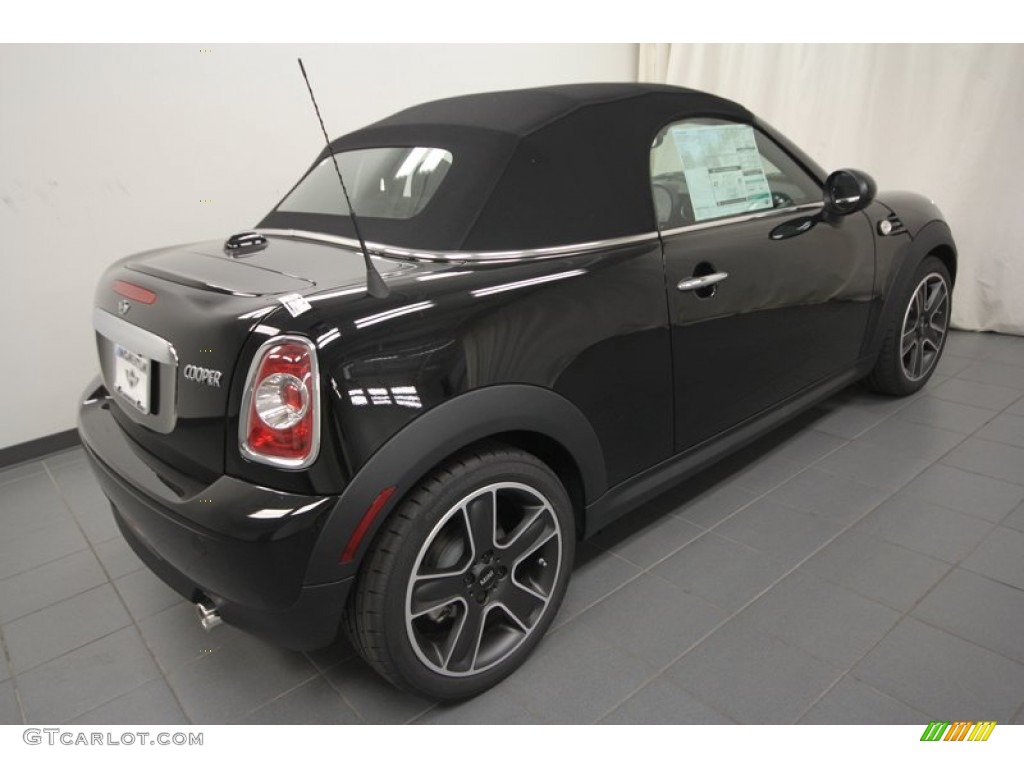 Midnight Black Metallic 2012 Mini Cooper Roadster Exterior Photo #66307868