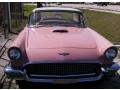 1957 Dusk Rose Ford Thunderbird Convertible  photo #10