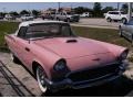 1957 Dusk Rose Ford Thunderbird Convertible  photo #11