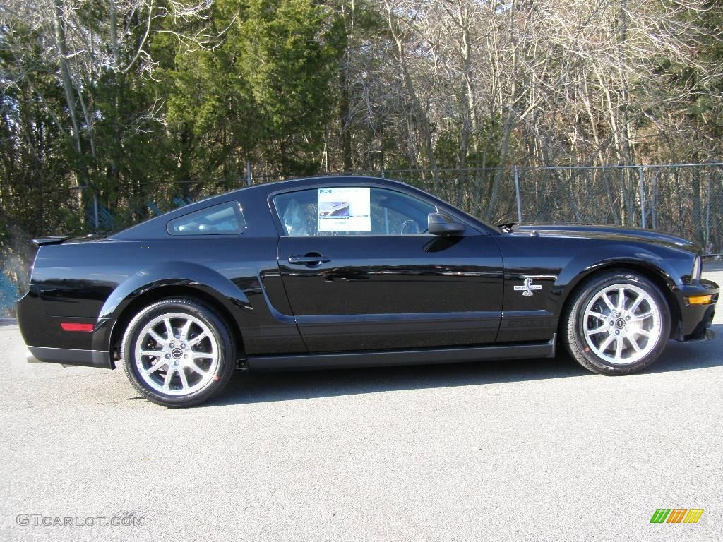 Black 2009 Ford Mustang Shelby GT500KR Coupe Exterior Photo #6630887