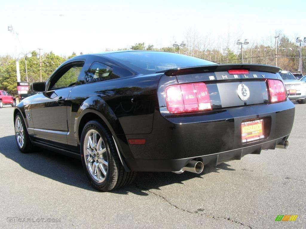 Black 2009 Ford Mustang Shelby GT500KR Coupe Exterior Photo #6630897