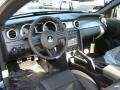 Black/Black 2009 Ford Mustang Shelby GT500KR Coupe Interior Color