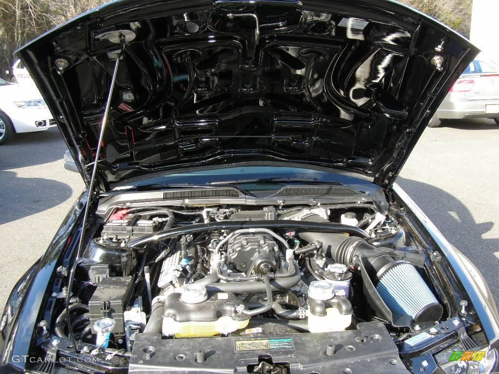 2009 Ford Mustang Shelby GT500KR Coupe 5.4 Liter KR Supercharged DOHC 32-Valve V8 Engine Photo #6630972