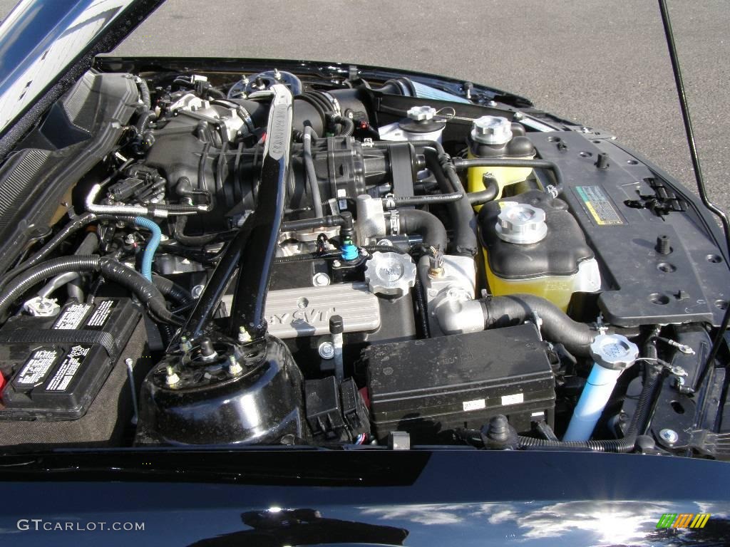 2009 Ford Mustang Shelby GT500KR Coupe 5.4 Liter KR Supercharged DOHC 32-Valve V8 Engine Photo #6630977