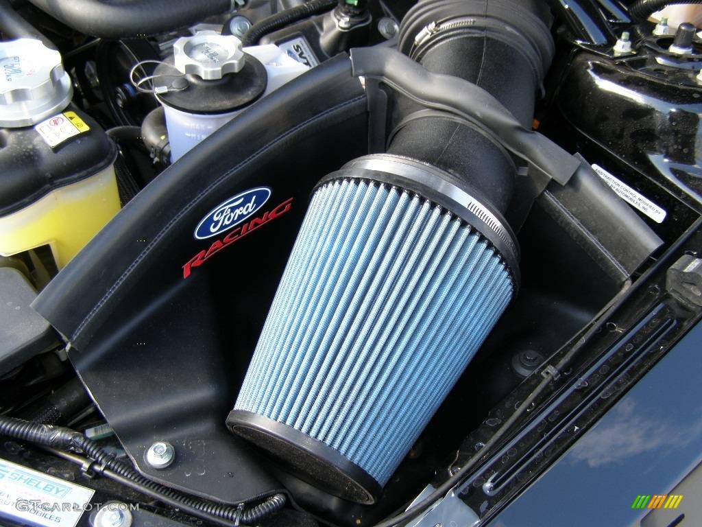 2009 Ford Mustang Shelby GT500KR Coupe 5.4 Liter KR Supercharged DOHC 32-Valve V8 Engine Photo #6630987