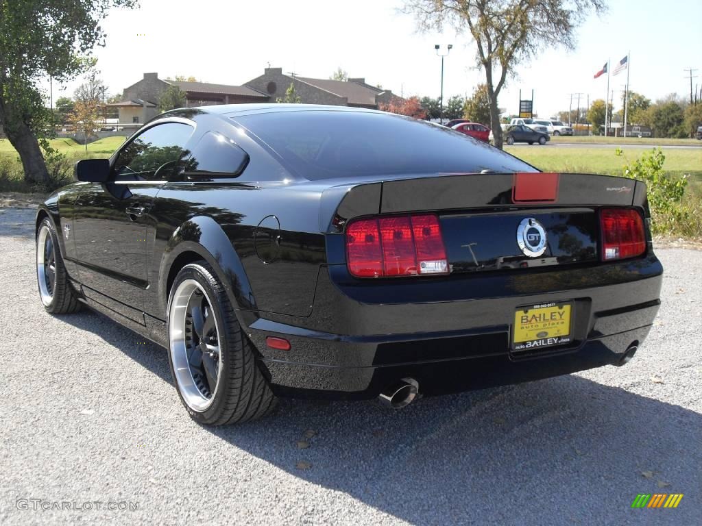 2009 Mustang GT Premium Coupe Superstang - Black / Dark Charcoal photo #5