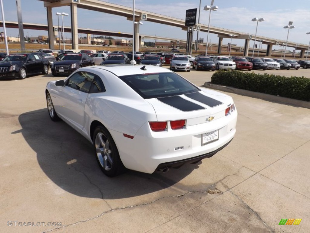 2010 Camaro LT Coupe - Summit White / Gray photo #3