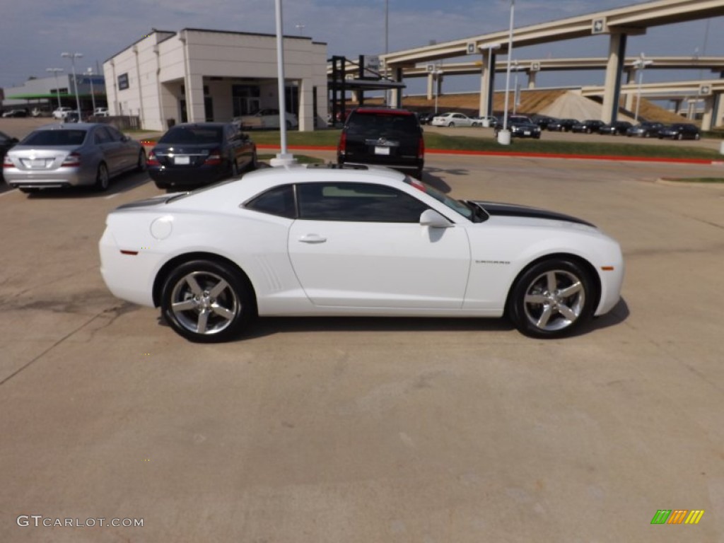 2010 Camaro LT Coupe - Summit White / Gray photo #6