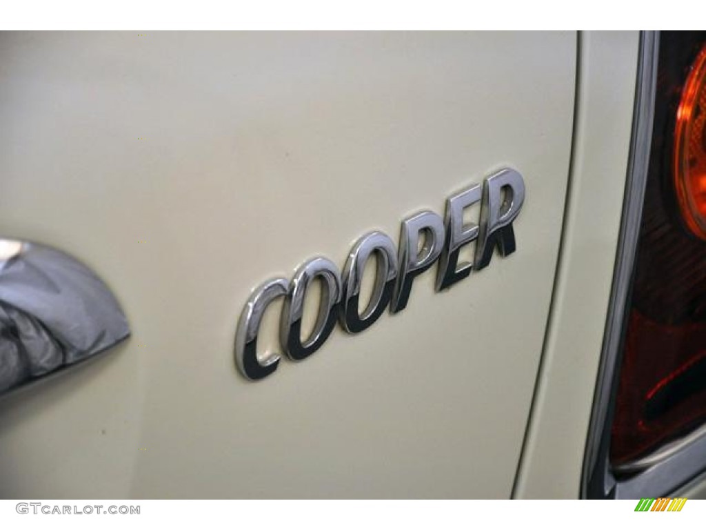 2009 Cooper Convertible - Pepper White / Black/Grey photo #5