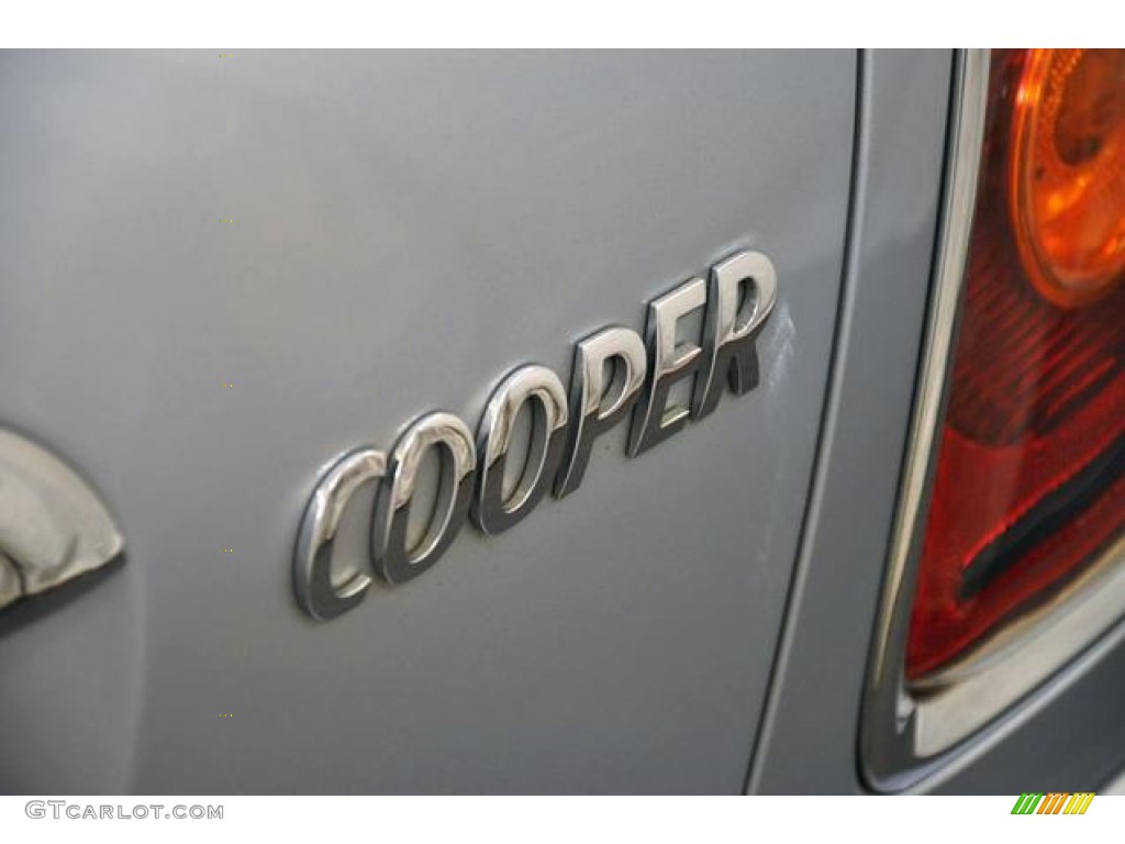 2008 Cooper Hardtop - Pure Silver Metallic / Grey/Black photo #5