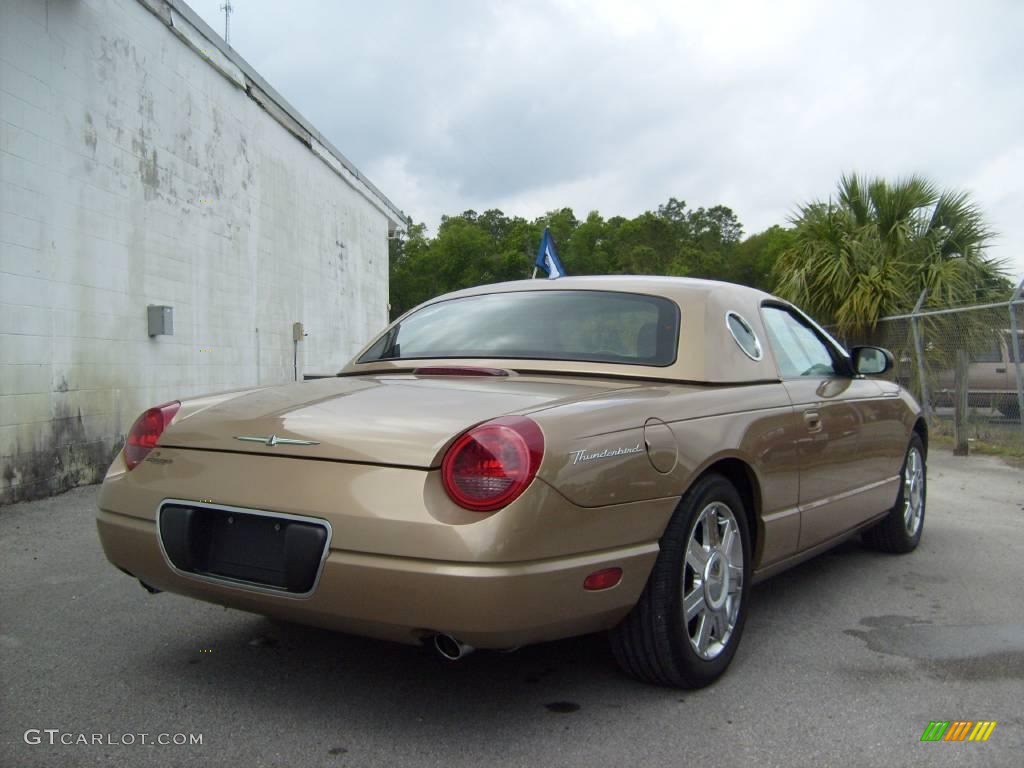 2005 Thunderbird Premium Roadster - Bronze Metallic / Black Ink/Light Sand photo #3