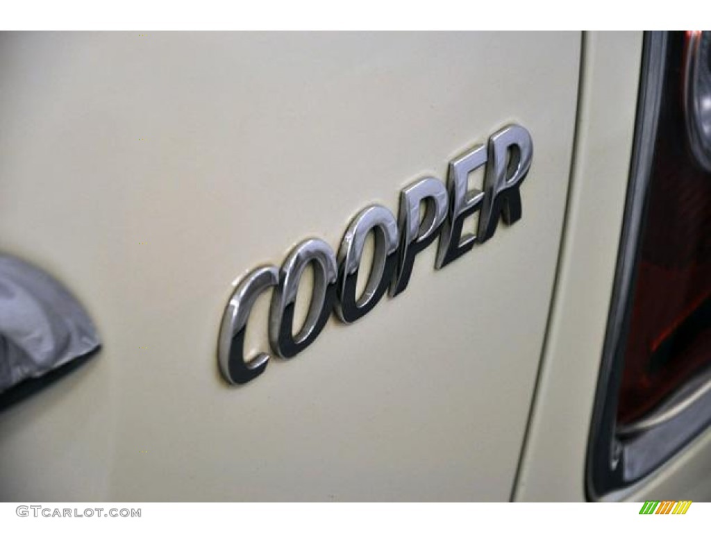 2009 Cooper Convertible - Pepper White / Black/Grey photo #6