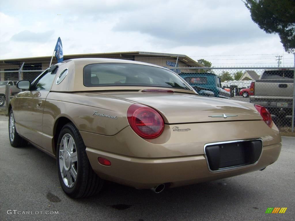 2005 Thunderbird Premium Roadster - Bronze Metallic / Black Ink/Light Sand photo #5