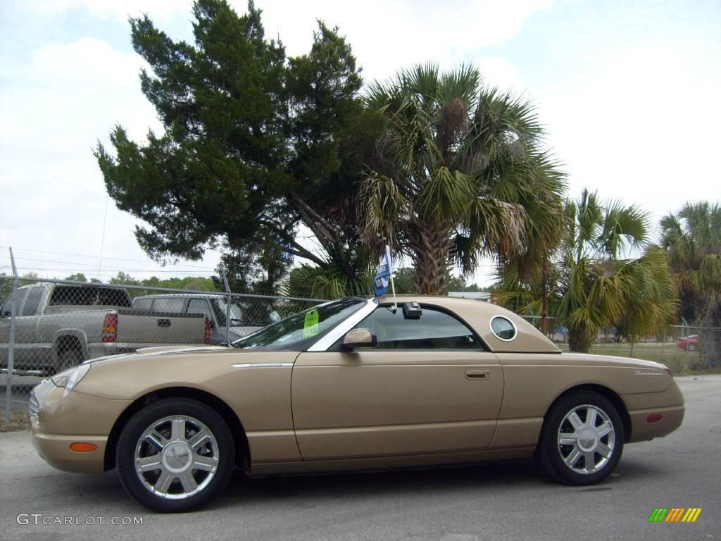 2005 Thunderbird Premium Roadster - Bronze Metallic / Black Ink/Light Sand photo #6
