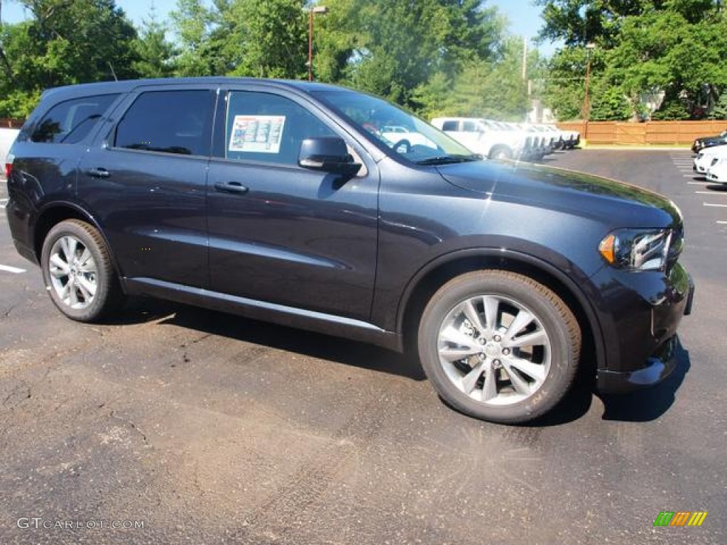 2012 Durango R/T AWD - Maximum Steel Metallic / Black photo #2