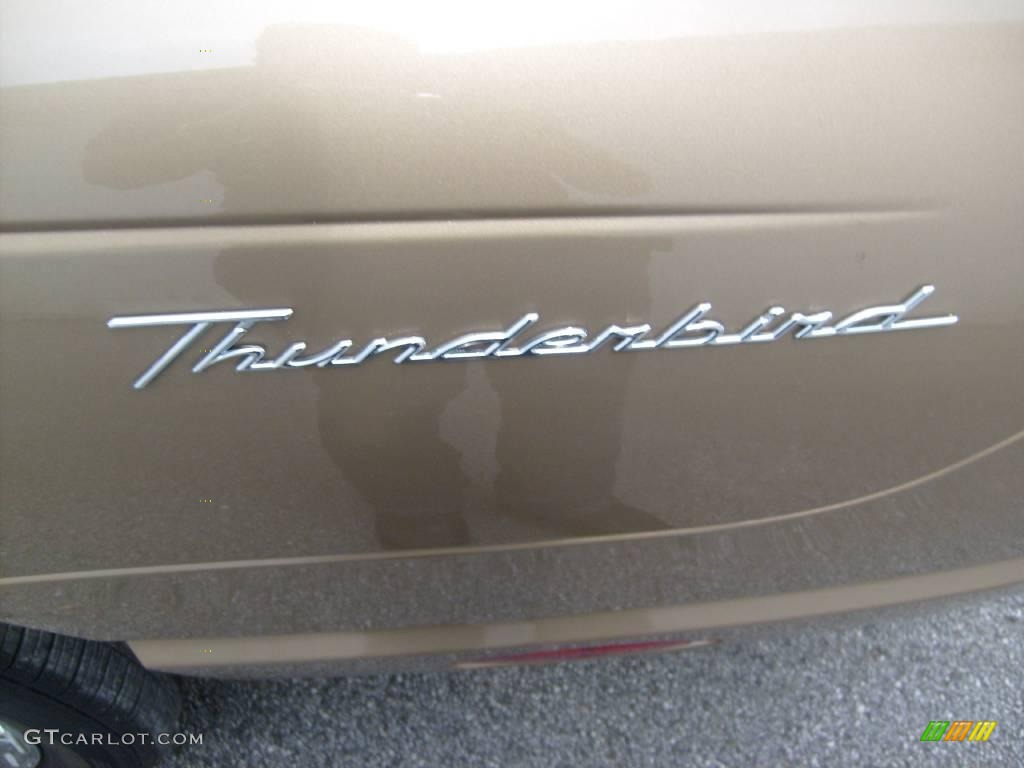 2005 Thunderbird Premium Roadster - Bronze Metallic / Black Ink/Light Sand photo #12