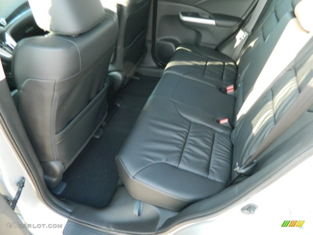 Black Interior 2012 Honda CR-V EX-L 4WD Photo #66312941
