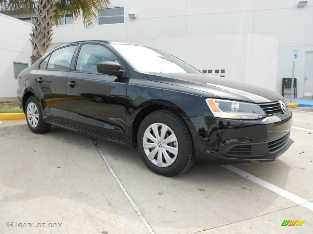 Black 2012 Volkswagen Jetta S Sedan Exterior Photo #66313298