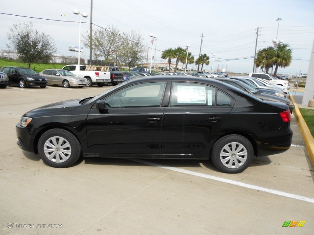 Black 2012 Volkswagen Jetta S Sedan Exterior Photo #66313323