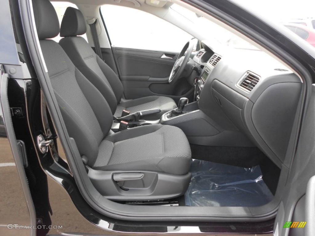 Titan Black Interior 2012 Volkswagen Jetta S Sedan Photo #66313397