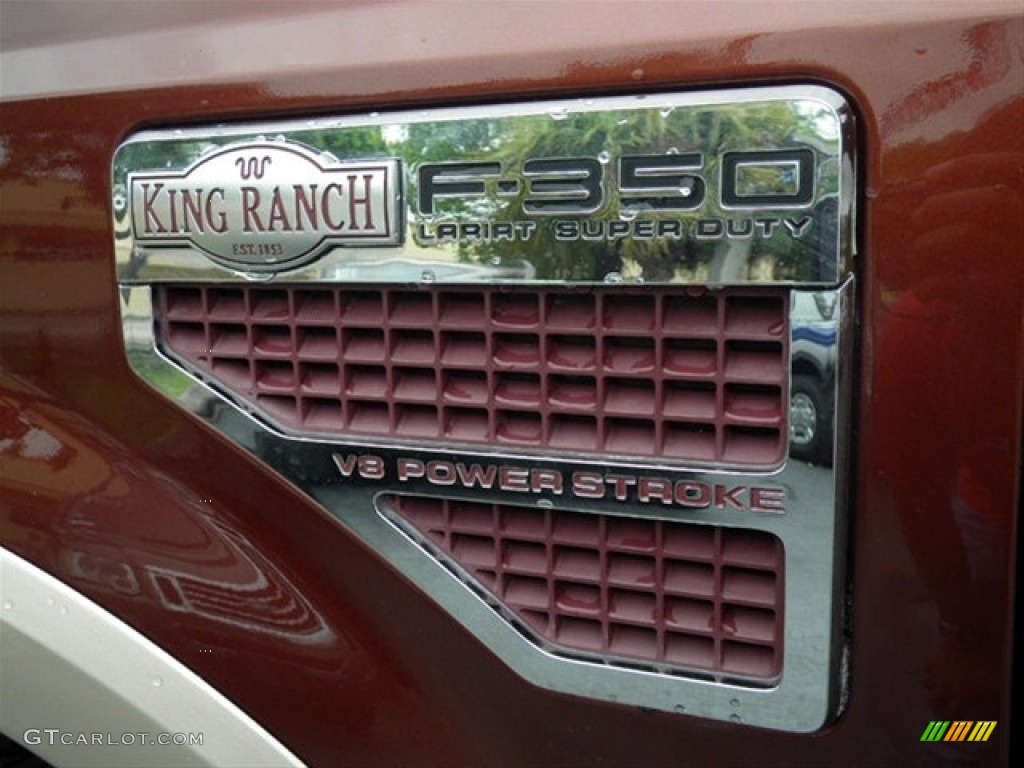 2008 Ford F350 Super Duty King Ranch Crew Cab 4x4 Marks and Logos Photo #66314136
