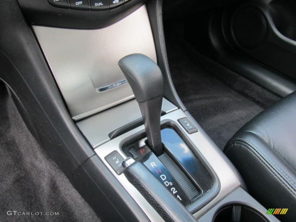 2007 Accord EX V6 Coupe - Cool Blue Metallic / Black photo #12
