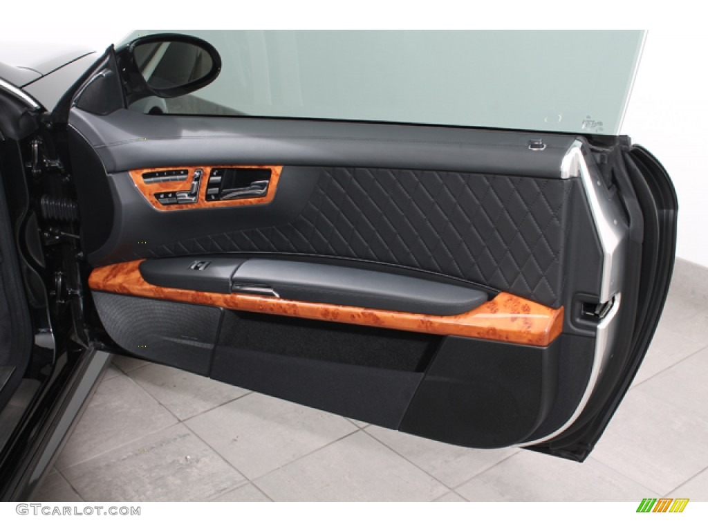2008 Mercedes-Benz CL 65 AMG Black Door Panel Photo #66314712