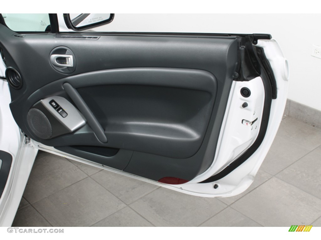 2012 Mitsubishi Eclipse Spyder GT Dark Charcoal Door Panel Photo #66315690