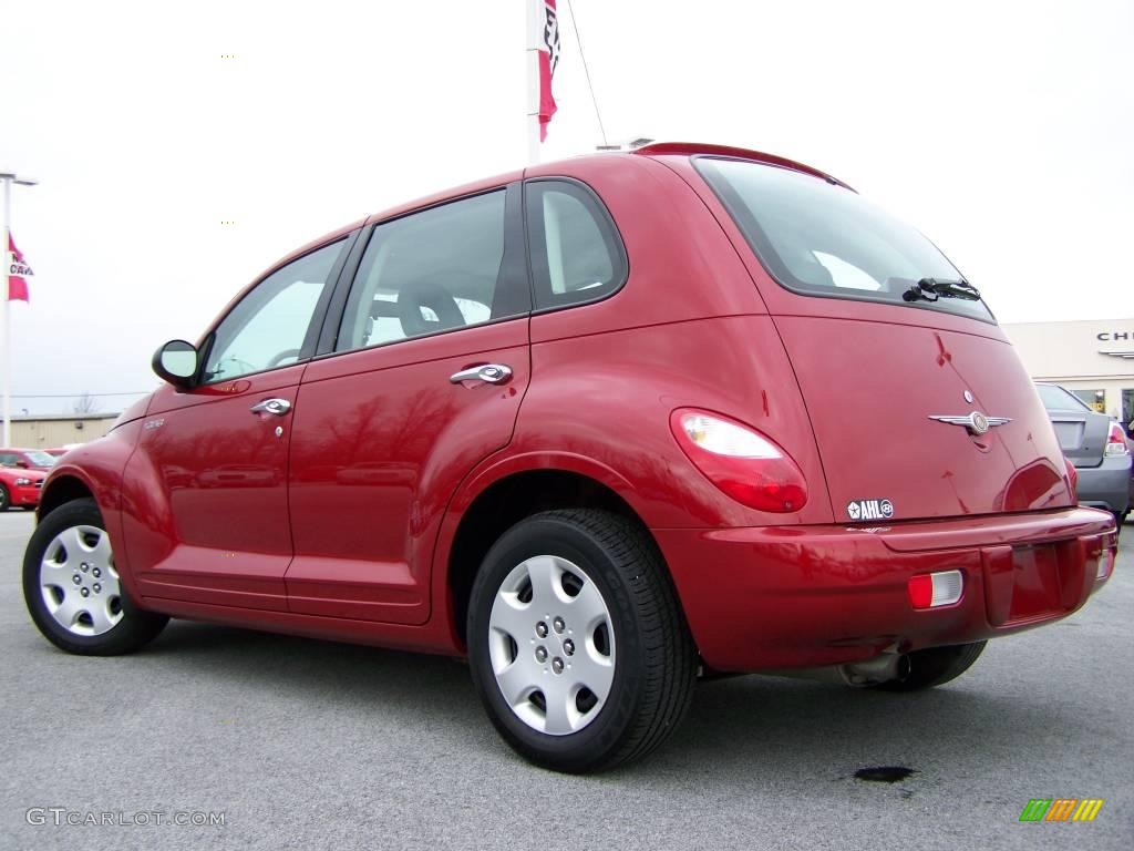 2006 PT Cruiser  - Inferno Red Crystal Pearl / Pastel Slate Gray photo #5