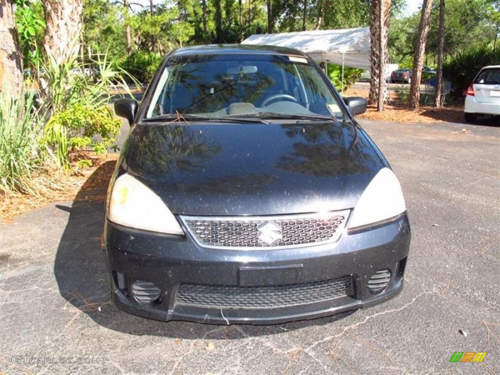 2007 Aerio Sedan - Black Onyx Pearl / Black photo #1