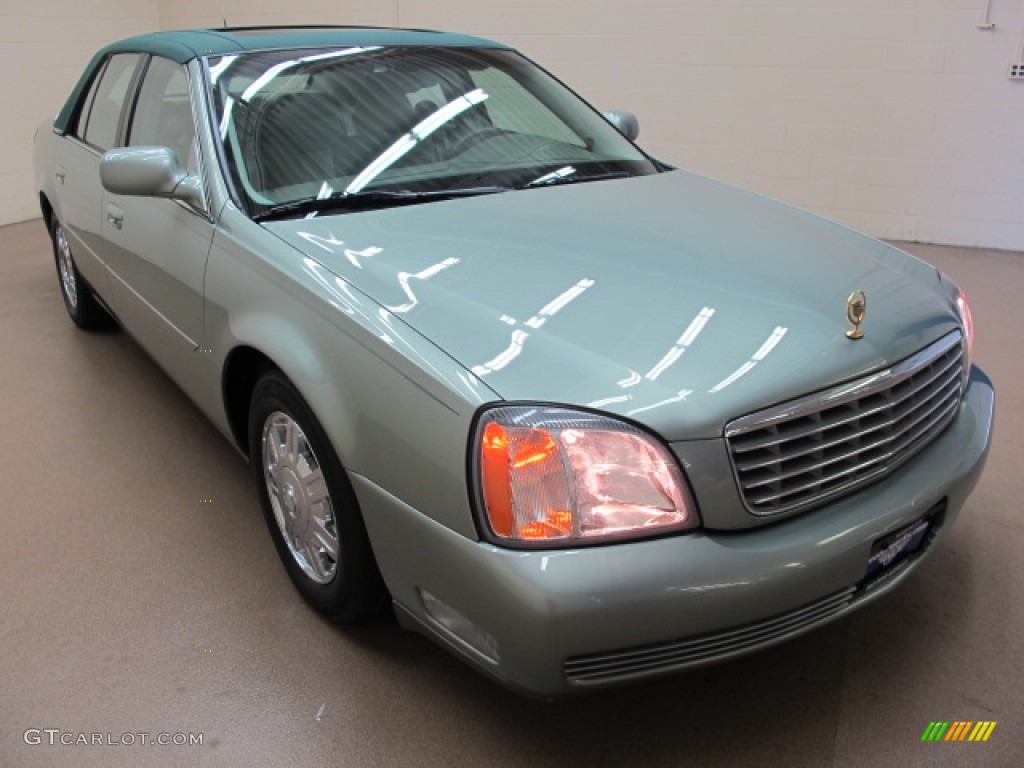 Green Silk 2005 Cadillac DeVille Sedan Exterior Photo #66317157