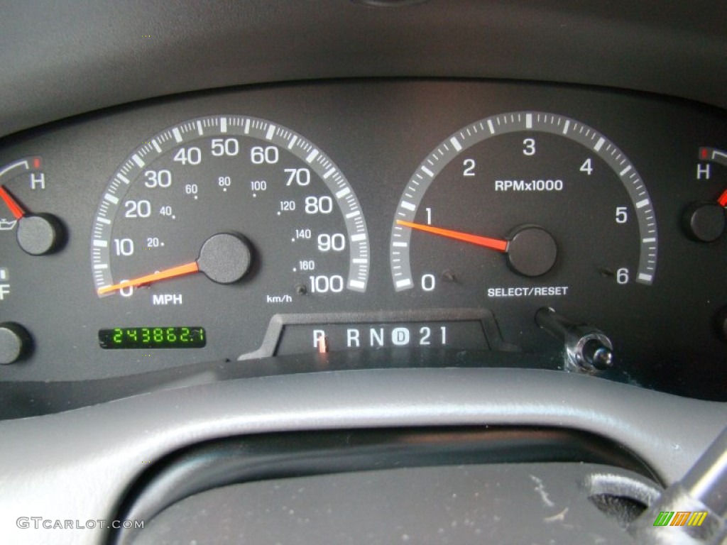 1999 Ford F150 XLT Extended Cab Gauges Photos
