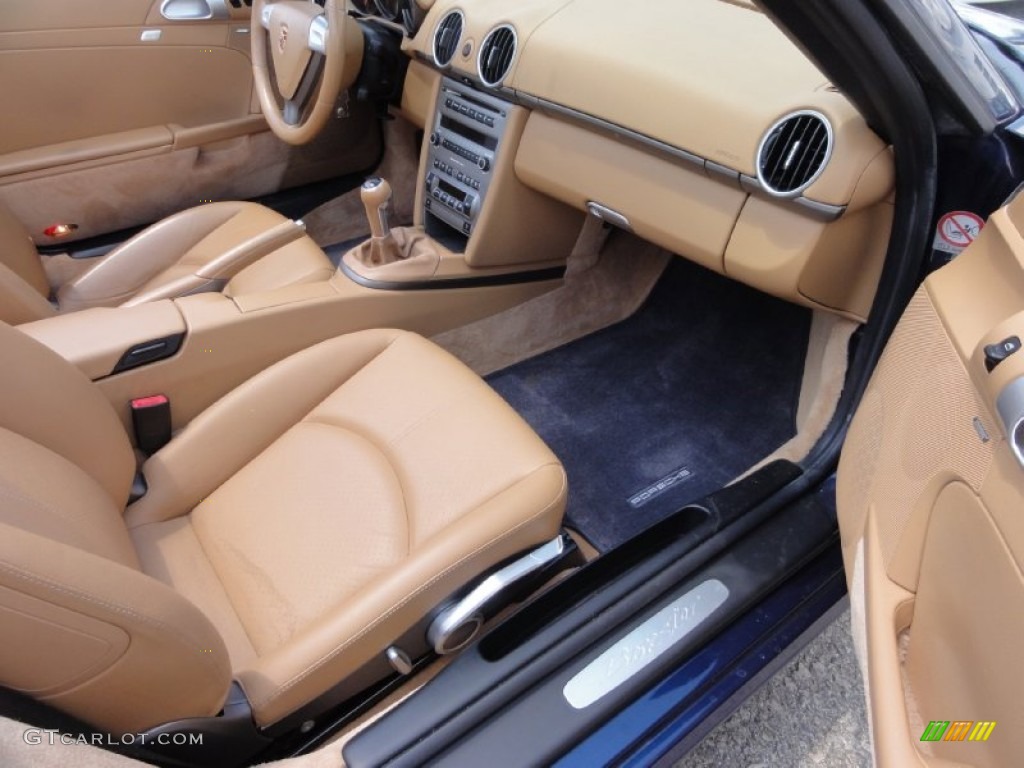Sand Beige Interior 2005 Porsche Boxster Standard Boxster Model Photo #66318084