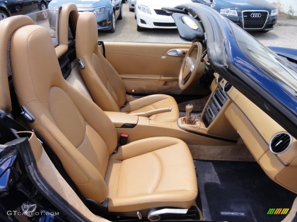 Sand Beige Interior 2005 Porsche Boxster Standard Boxster Model Photo #66318102