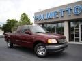 1999 Dark Toreador Red Metallic Ford F150 XLT Extended Cab  photo #27