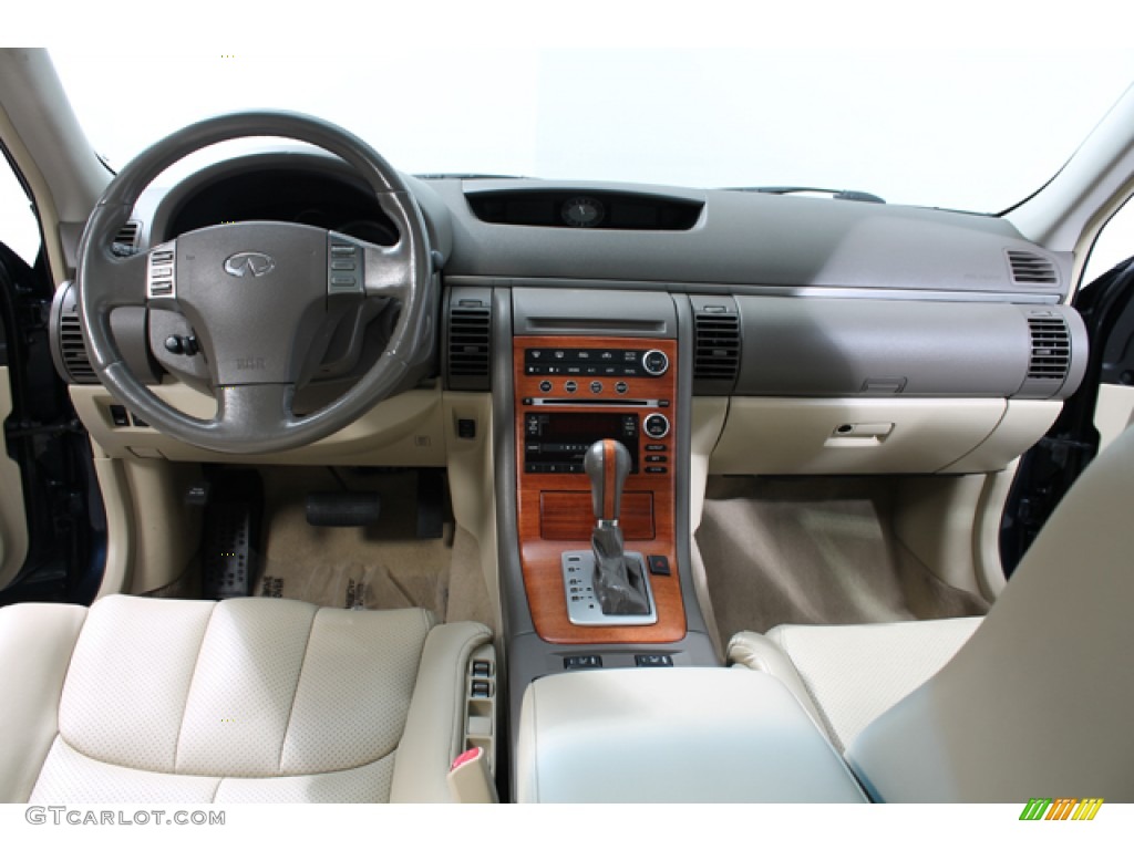 2005 Infiniti G 35 x Sedan Wheat Dashboard Photo #66318177