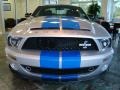2008 Brilliant Silver Metallic Ford Mustang Shelby GT500 Coupe  photo #2