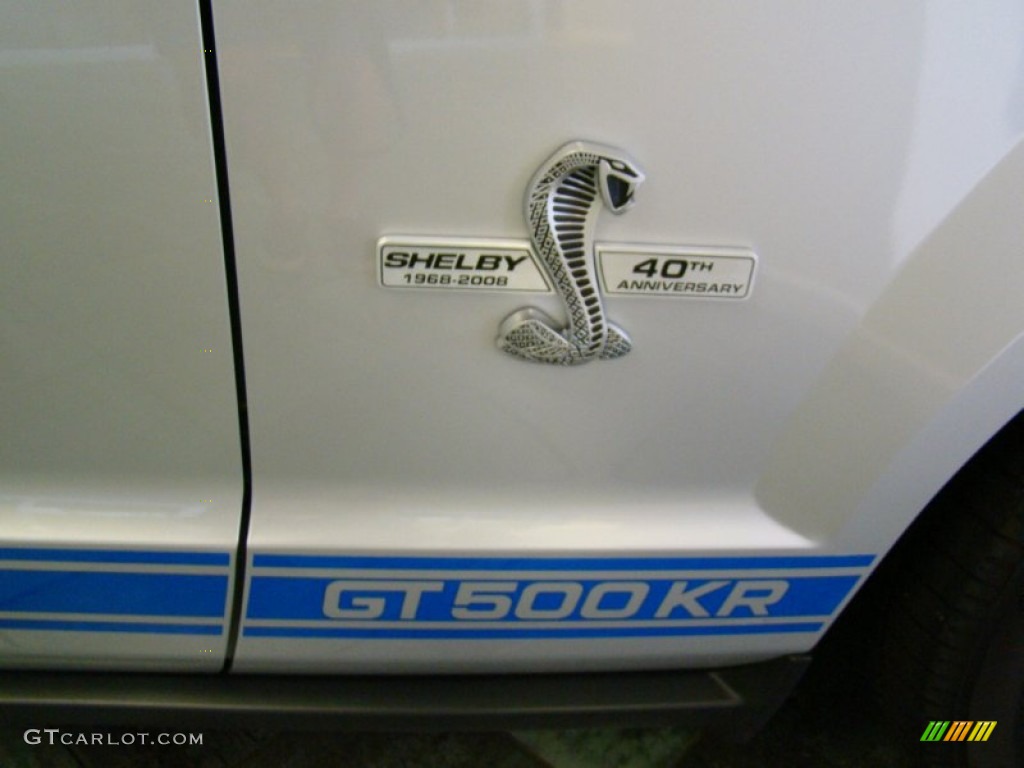 2008 Ford Mustang Shelby GT500 Coupe Marks and Logos Photo #66319890